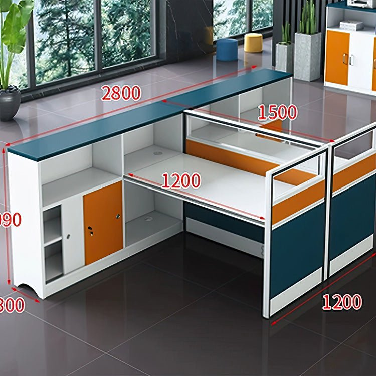 Modern Finance Office Desk and Chair Set - Maoters