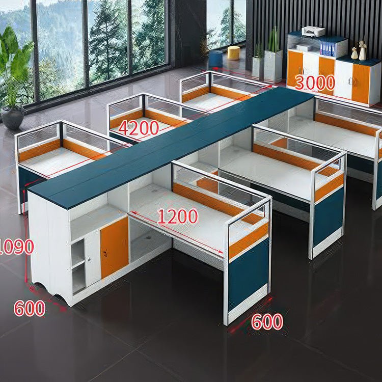 Modern Finance Office Desk and Chair Set - Maoters