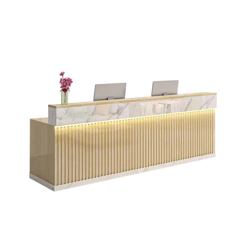 Modern Light Luxury Reception Desk - Maoters - Maoters