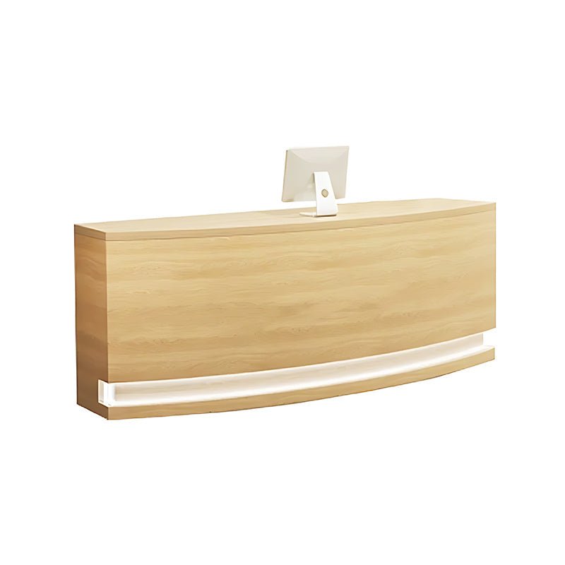 Modern Light Reception Desk - Maoters