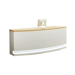 Modern Light Reception Desk - Maoters