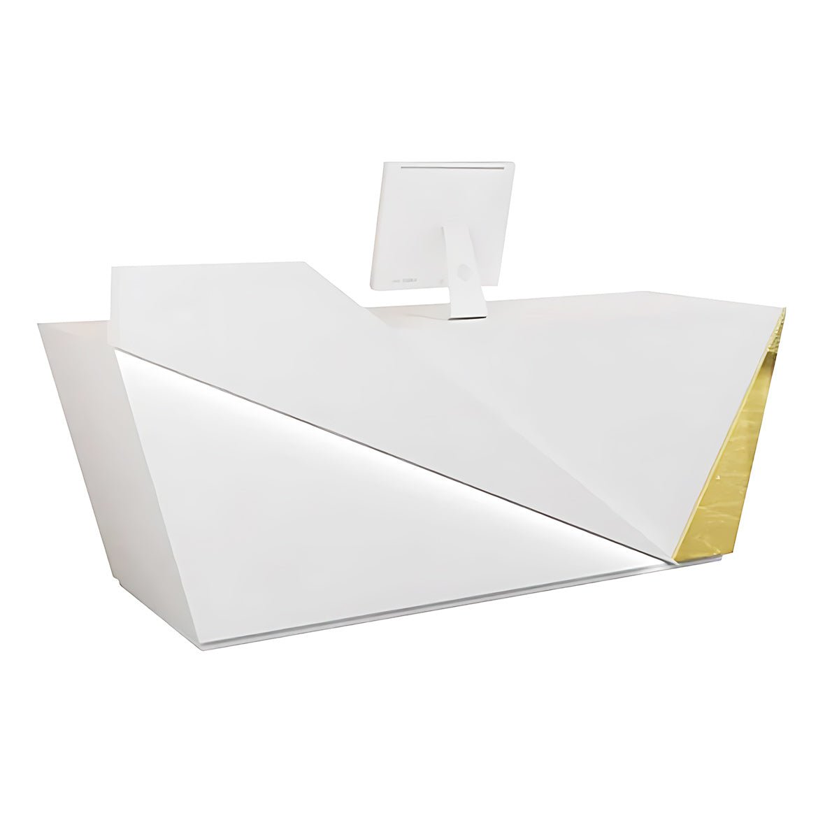 Modern Luxe Reception Desk - Sleek Beauty - Maoters