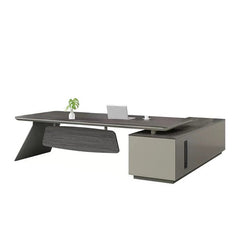 Modern Minimal Boss Desk and Chair Set - Maoters