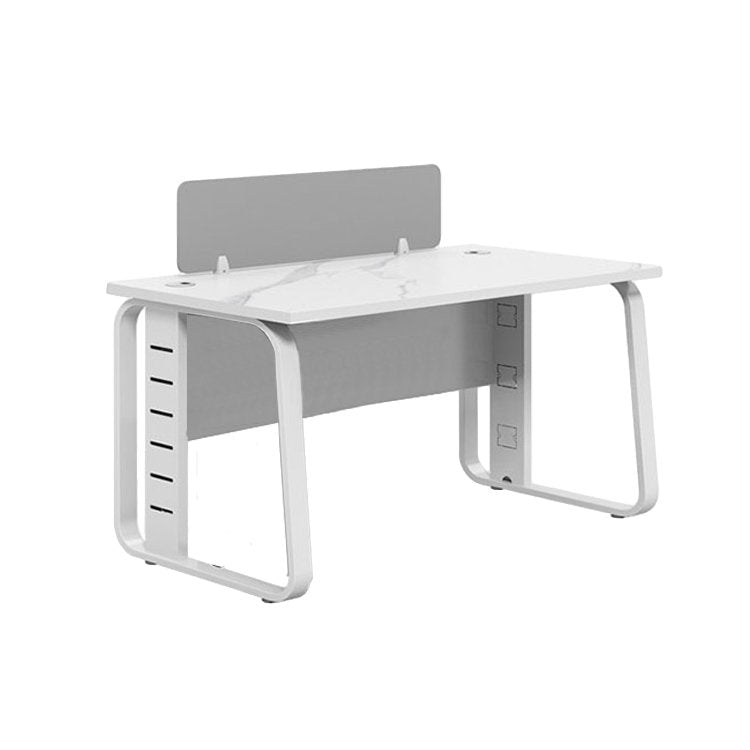 Modern Minimalist Desk & Chair Set, 4 Seater - Maoters