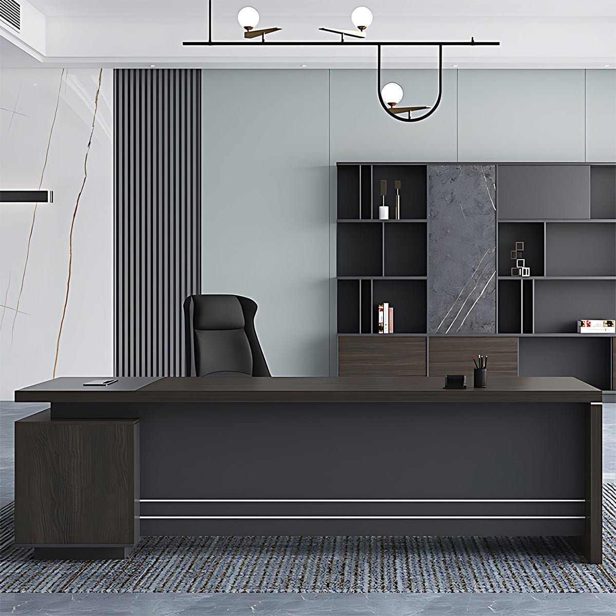 Modern Minimalist Executive Desk - Maoters - Maoters