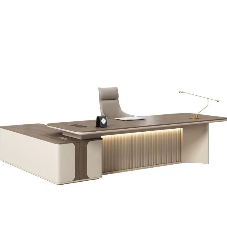 Modern Minimalist Luxury Boss Desk Set - Maoters