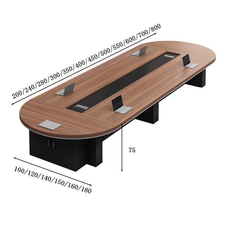 Modern Office Conference Table - Sleek & Functional - Maoters