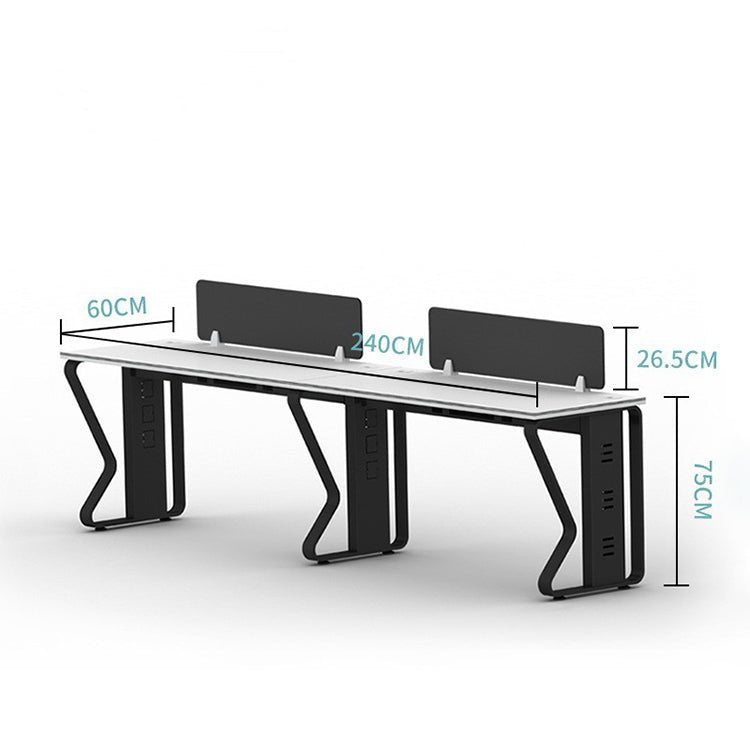 Modern Office Desk - Simple Design with Foot Pad - Maoters