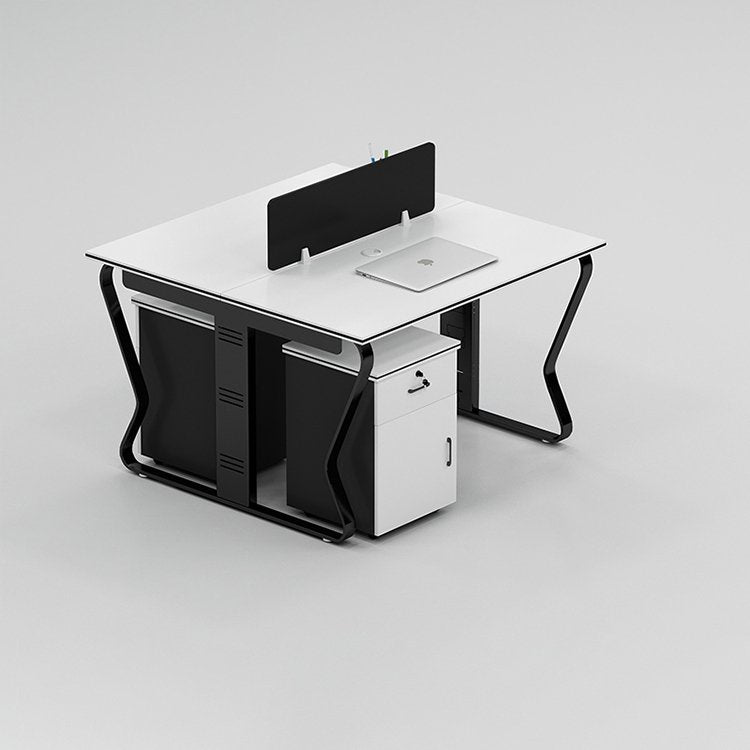 Modern Office Workstation Desk & Chair Combo - Maoters