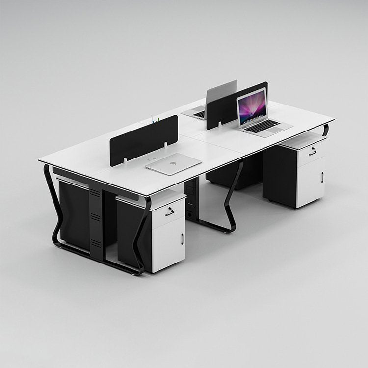 Modern Office Workstation Desk & Chair Combo - Maoters