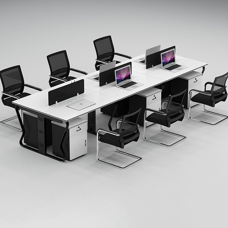 Modern Office Workstation Desk & Chair Combo - Maoters