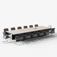 Modern Rectangular Thickened Conference Table - Maoters