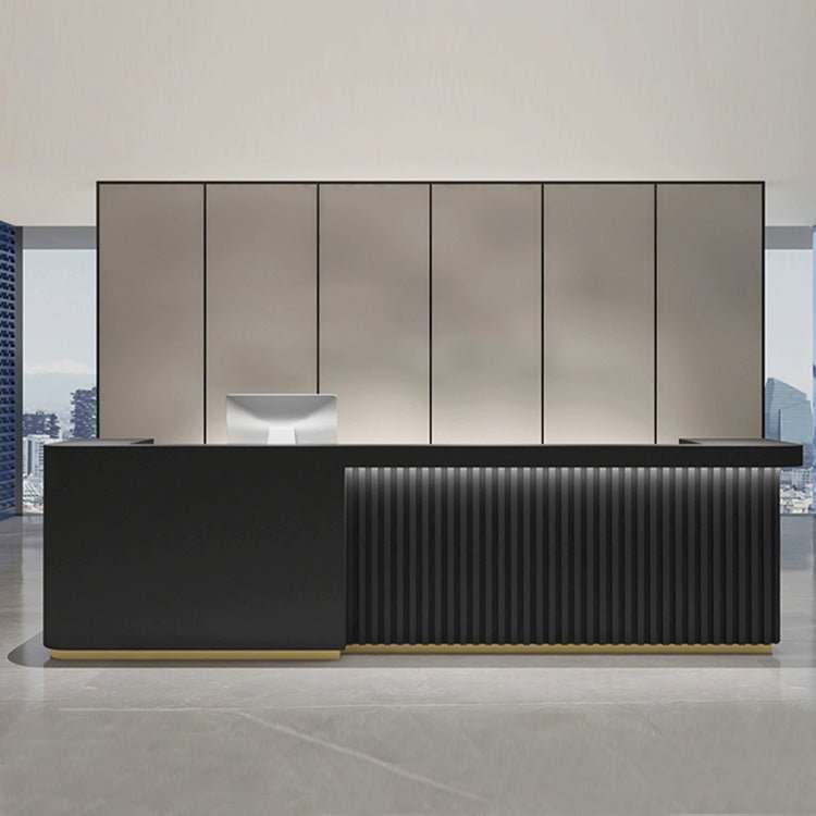 Modern Simple Lacquered Reception Desk - Maoters