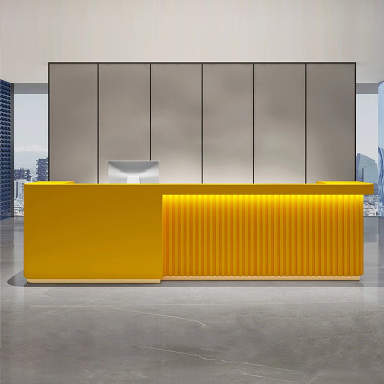 Modern Simple Lacquered Reception Desk - Maoters