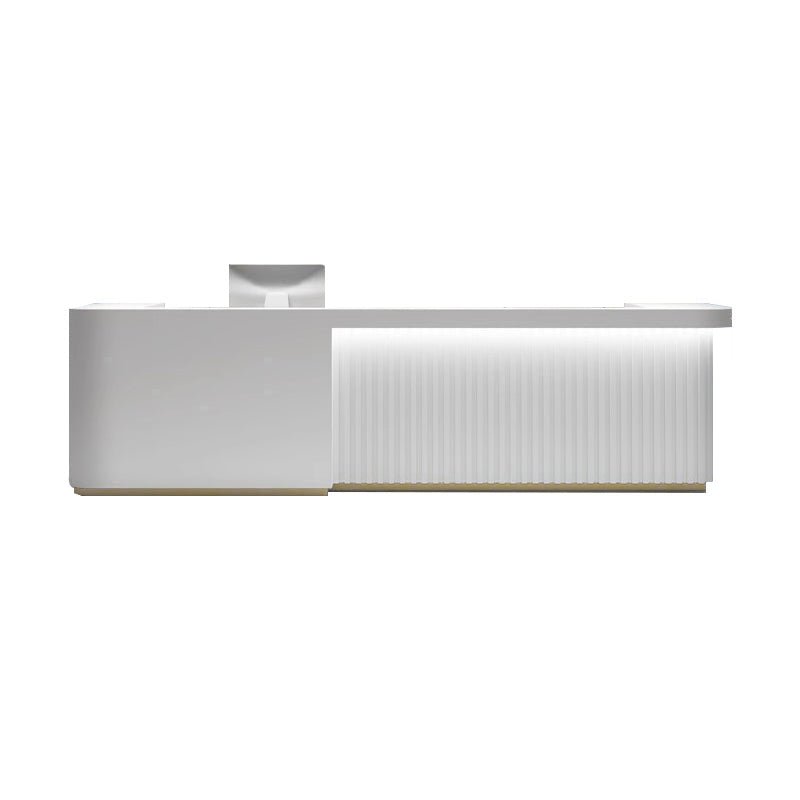 Modern Simple Lacquered Reception Desk - Maoters