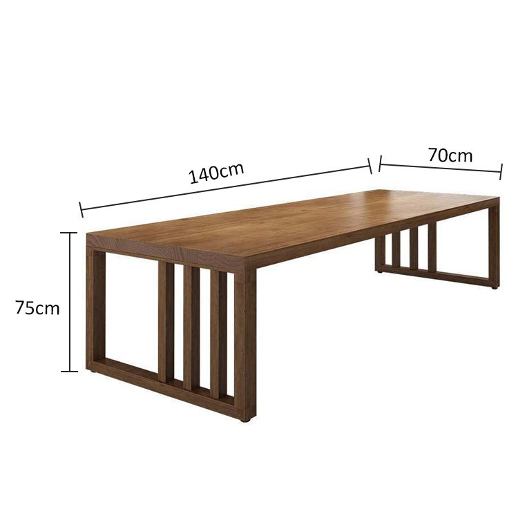 Modern Simple Solid Wood Long Conference Table - Maoters - Maoters