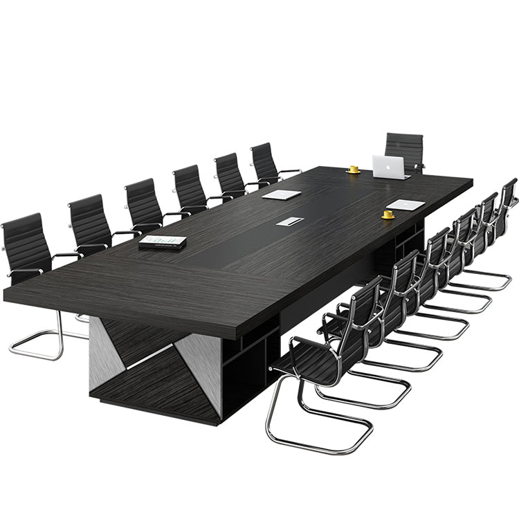 Modern Solid Wood Conference Table - Top Negotiation Choice - Maoters