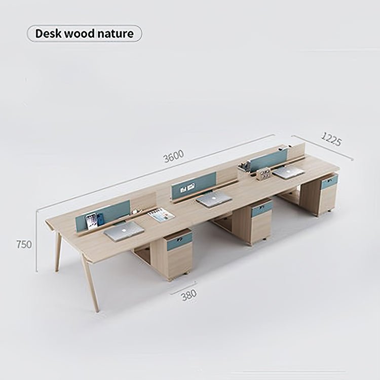 Modern Solid Wood Office Desk & Chair - Maoters - Maoters