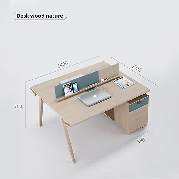 Modern Solid Wood Office Desk & Chair - Maoters - Maoters