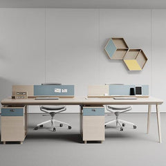 Modern Solid Wood Office Desk & Chair - Maoters - Maoters