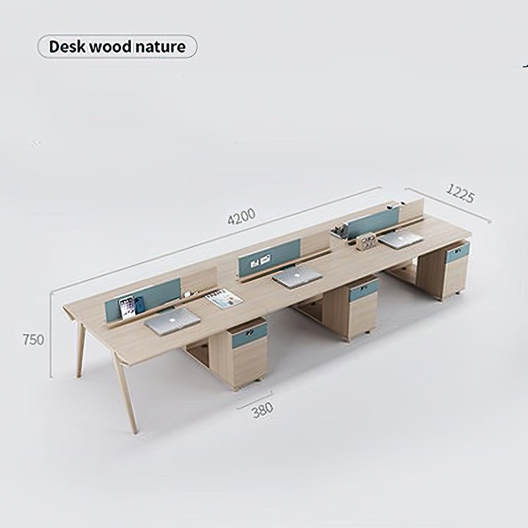 Modern Solid Wood Office Desk & Chair - Maoters - Maoters