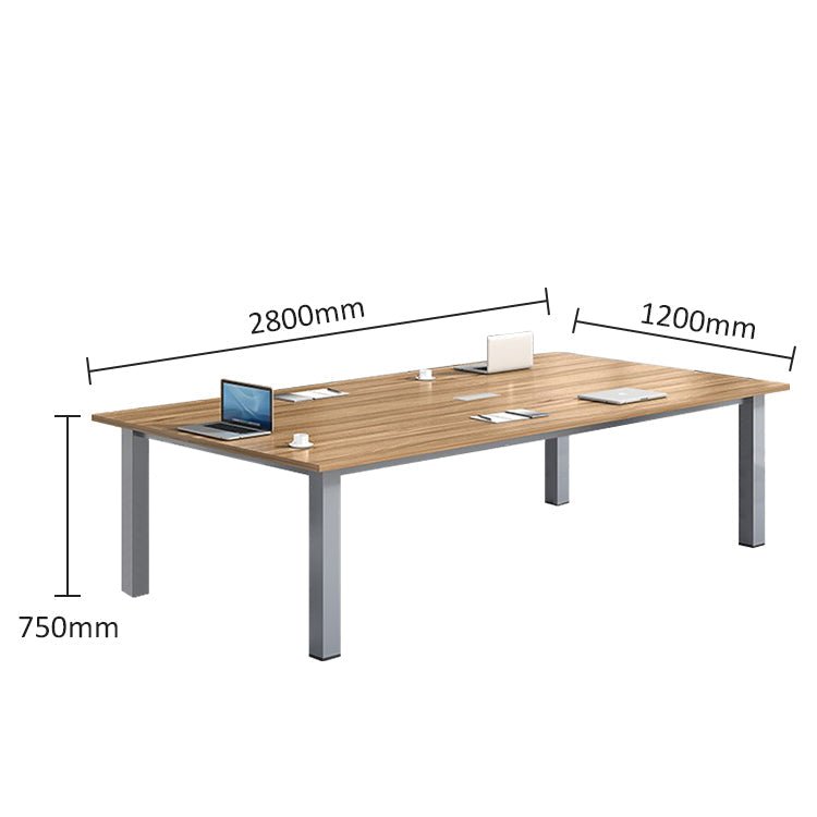 Modern Training Table Rectangular Desk - Maoters