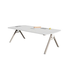 Morden Simple White Conference Table - Maoters