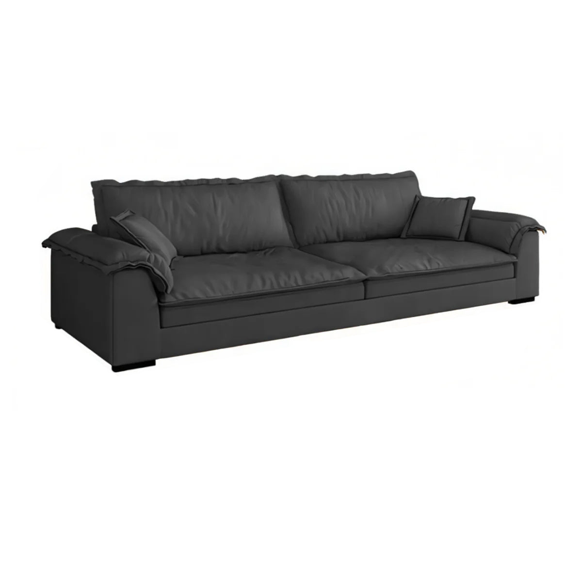 Mordern L - Shape Sectional Sofas with Round Armrests - Maoters