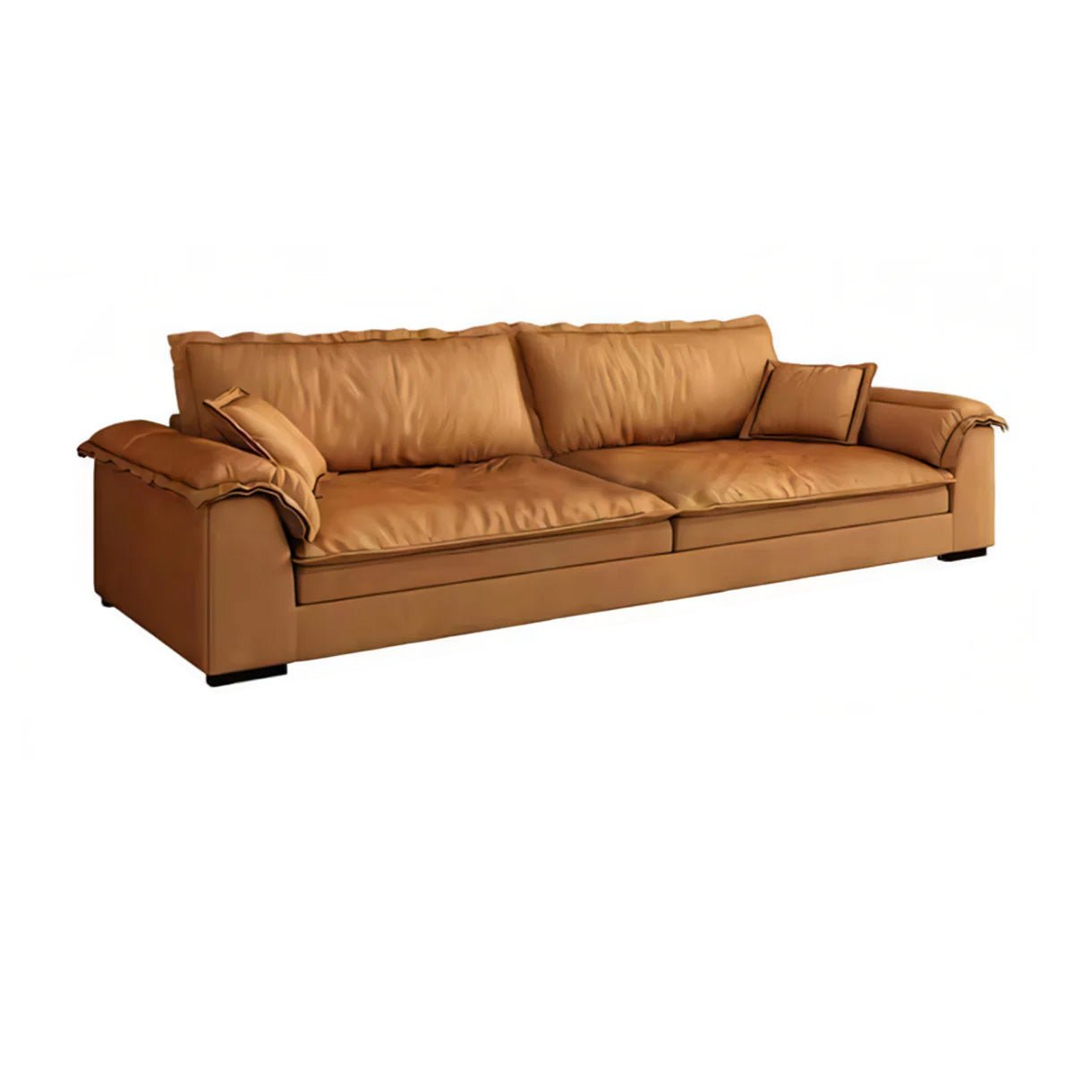 Mordern L - Shape Sectional Sofas with Round Armrests - Maoters