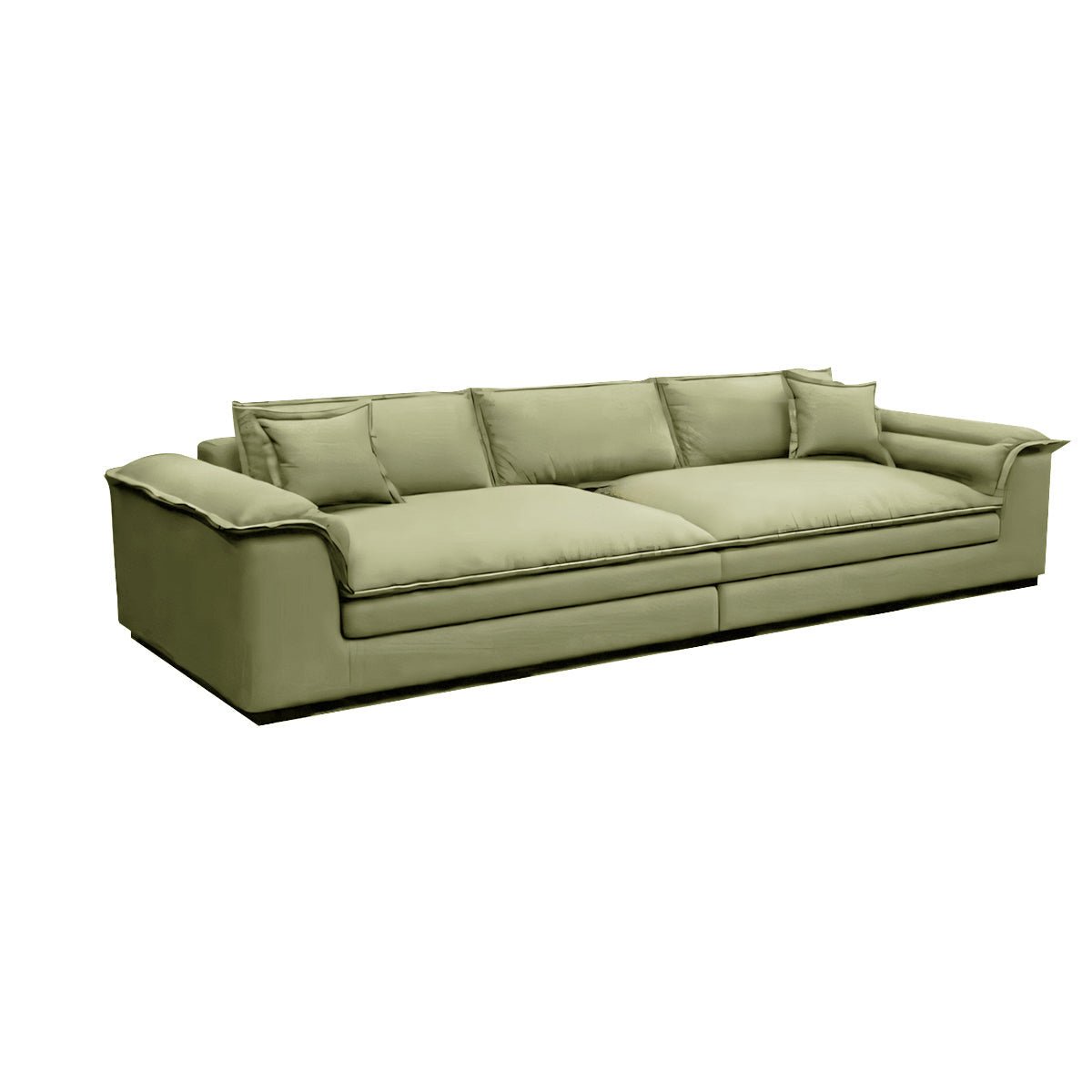 Mordern L - Shape Sectional Sofas with Round Armrests - Maoters