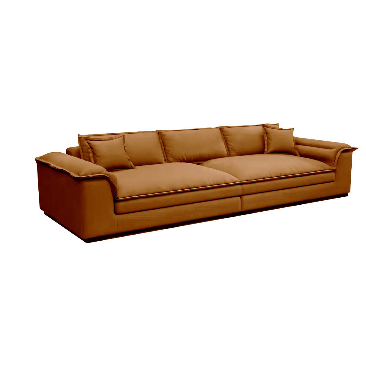 Mordern L - Shape Sectional Sofas with Round Armrests - Maoters