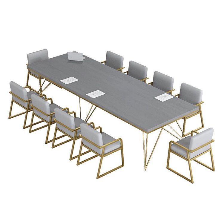 Nordic - Style Solid Wood Small Conference Table - Maoters