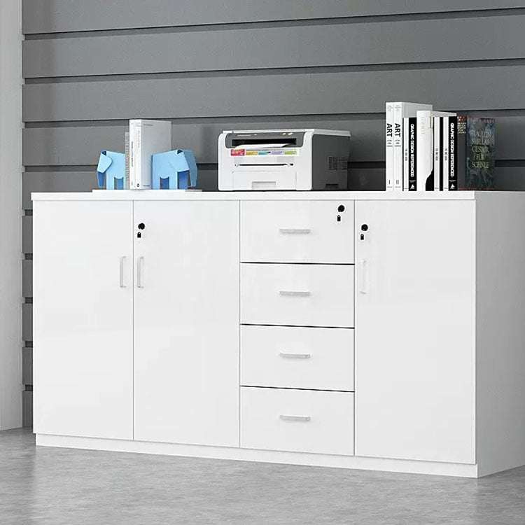 Office Low Cabinet with Lock - Secure File Storage - Maoters