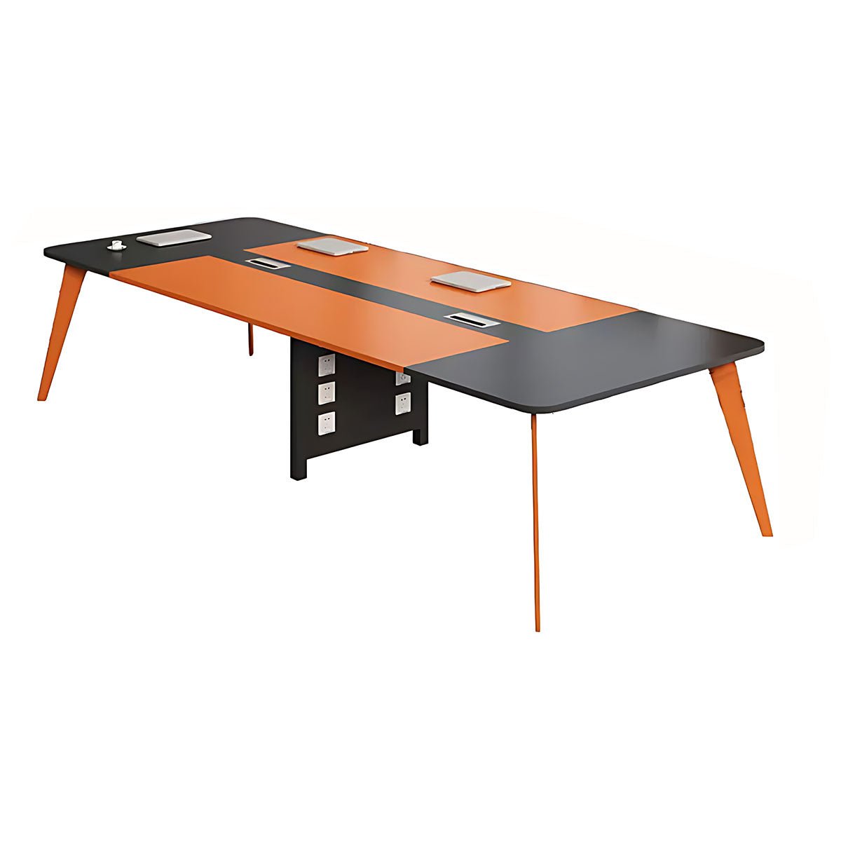 Orange Small Rectangular Table - Maoters - Maoters