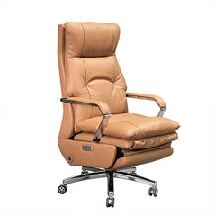 Reclining Rotatable Leather Executive Chair - Maoters