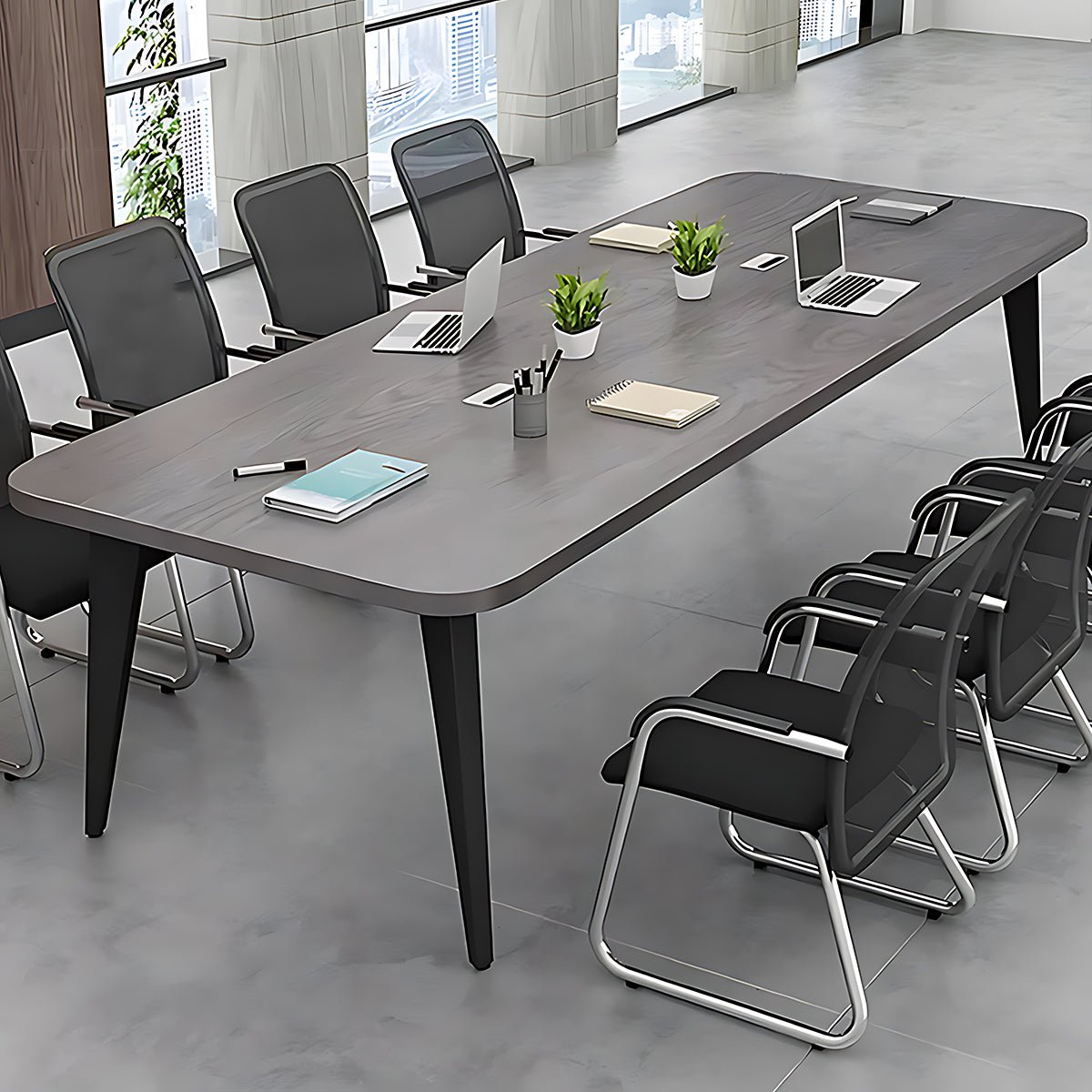 Rectangular Conference Table Office Desk - Maoters