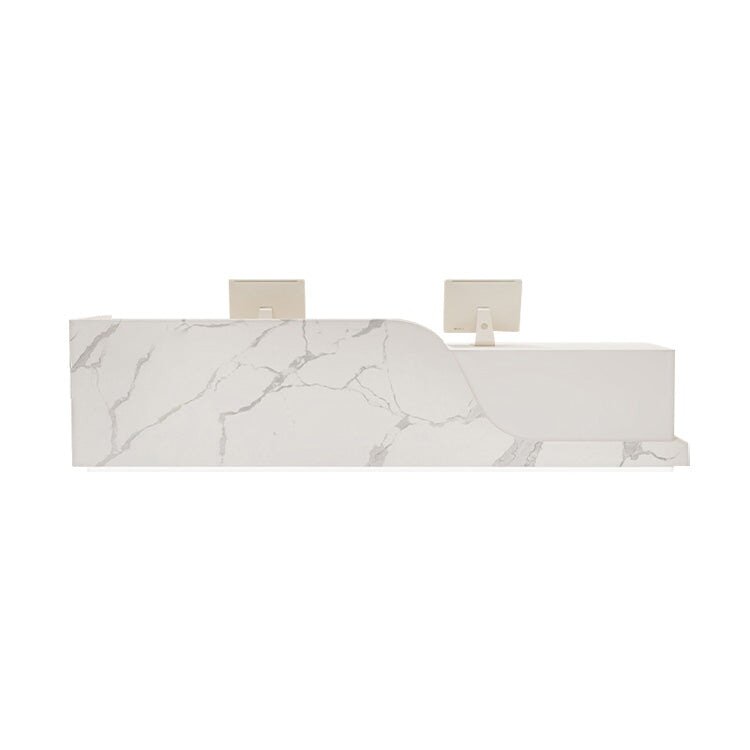 Rectangular Laminate Reception Desk - Maoters