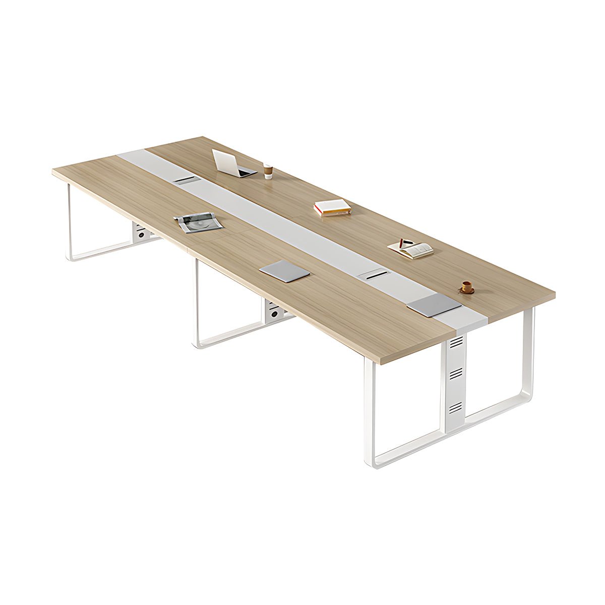 Rectangular Wood Conference Table Desk - Maoters