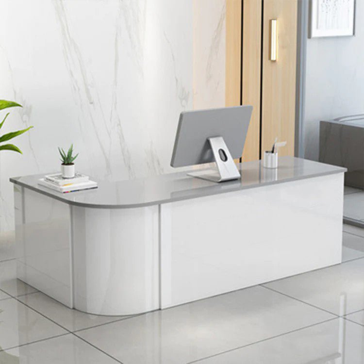 Rounded Corner Reception Desk - Maoters - Maoters