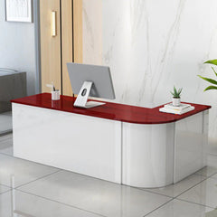 Rounded Corner Reception Desk - Maoters - Maoters