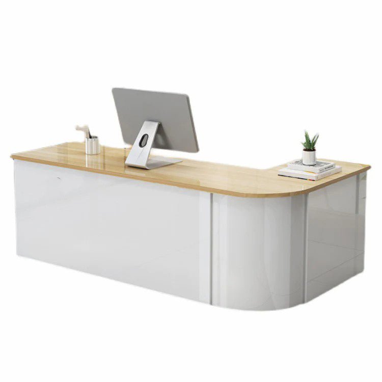 Rounded Corner Reception Desk - Maoters - Maoters