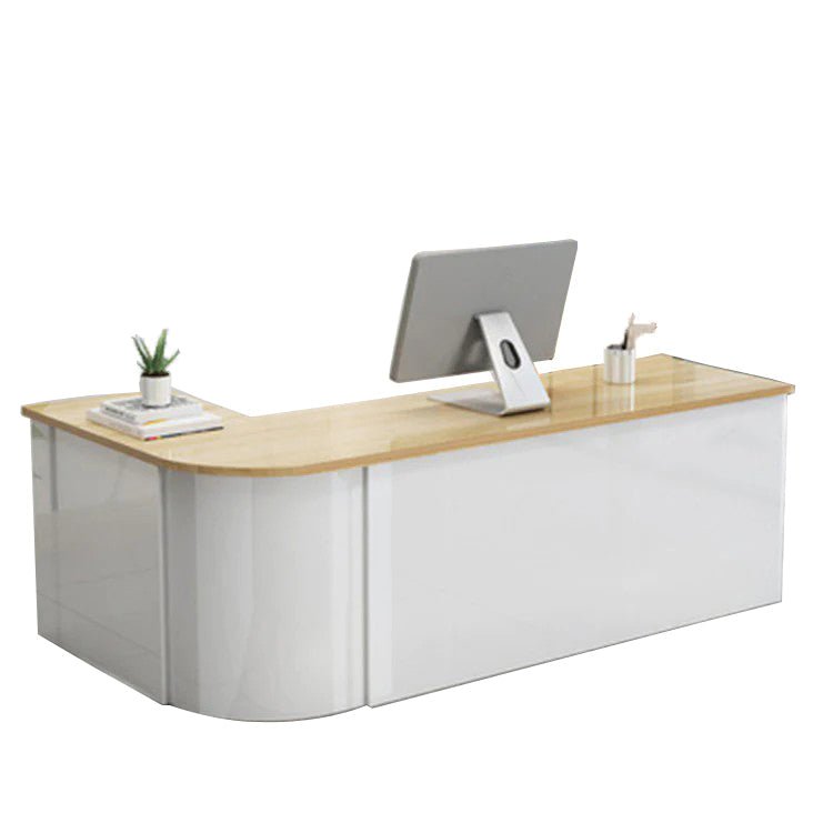 Rounded Corner Reception Desk - Maoters - Maoters