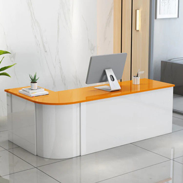 Rounded Corner Reception Desk - Maoters - Maoters