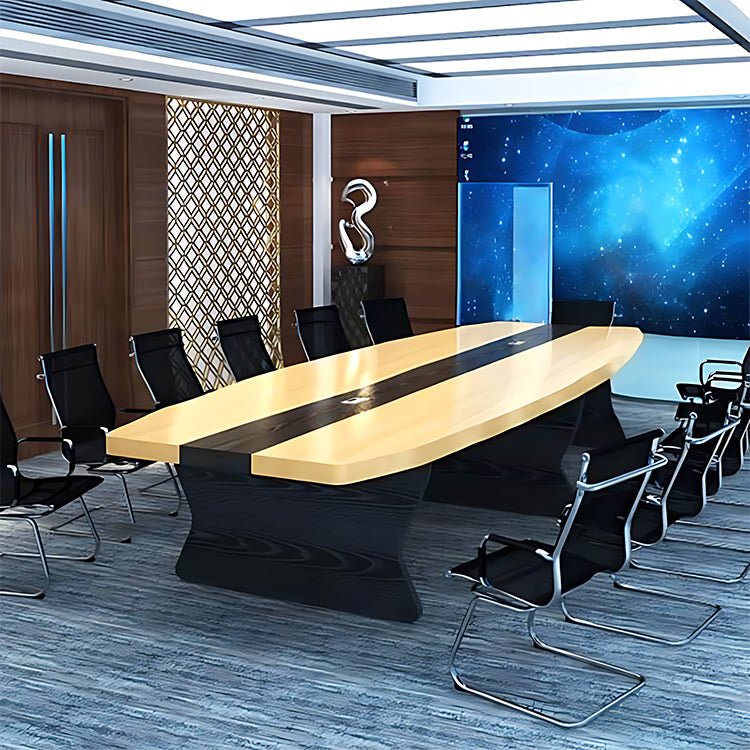 Simple and Stylish Curved Large Conference Table - Maoters - Maoters