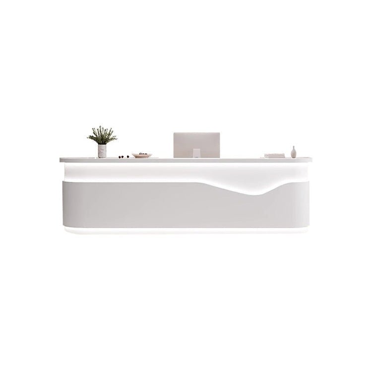 Simple and Stylish Rectangular Reception Desk - Maoters - Maoters