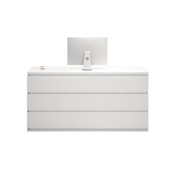 Simple and Versatile Small Reception Desk - Maoters - Maoters