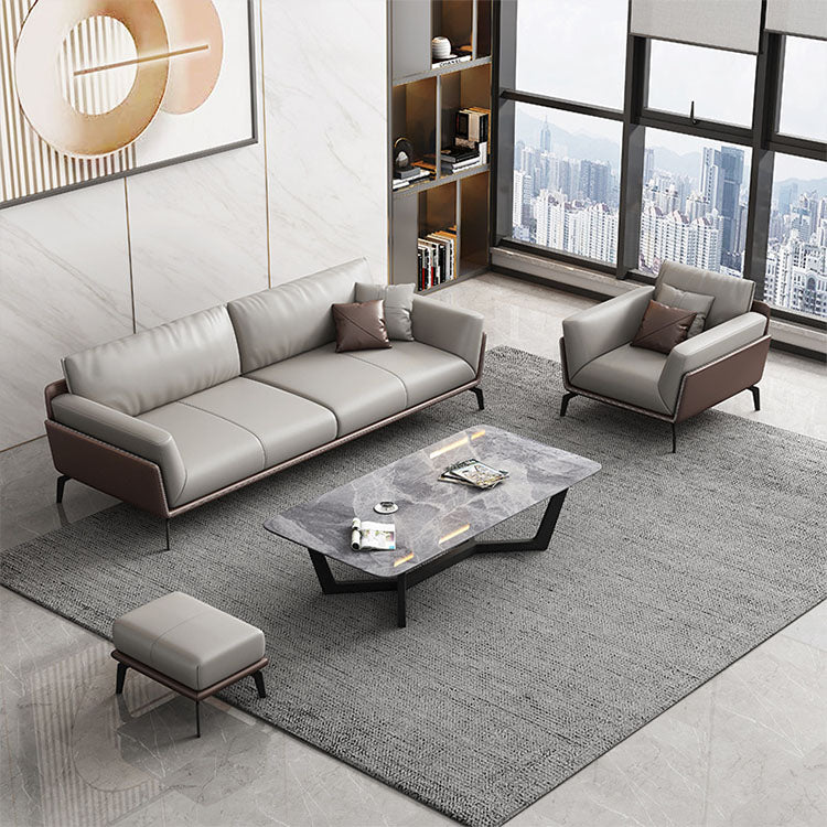 Simple Business Leather Sofa - Maoters - Maoters