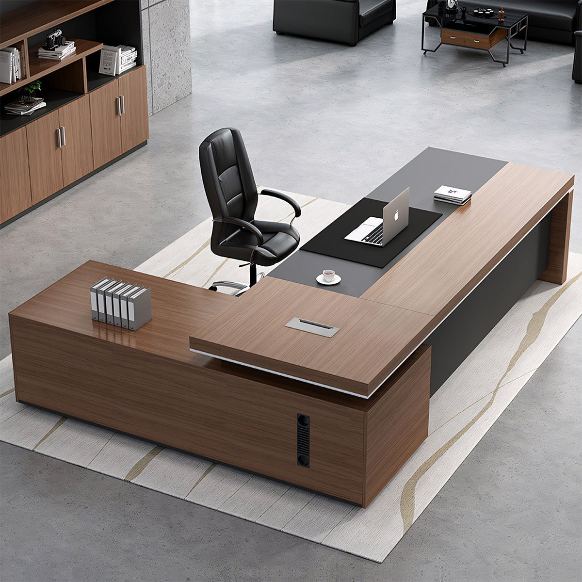 Simple Manager Desk and Chair Set - Maoters - Maoters