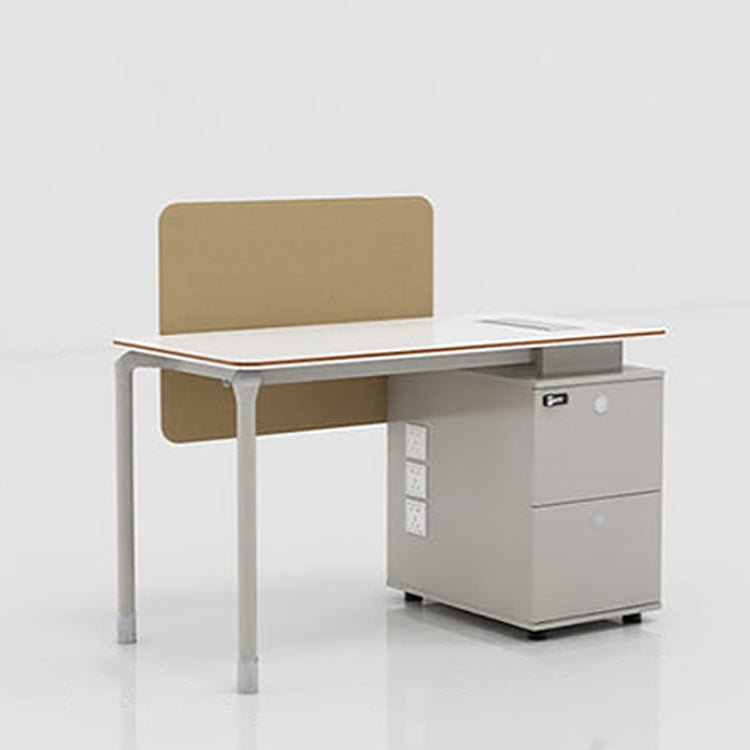 Simple Modern Desk with Storage - Maoters - Maoters