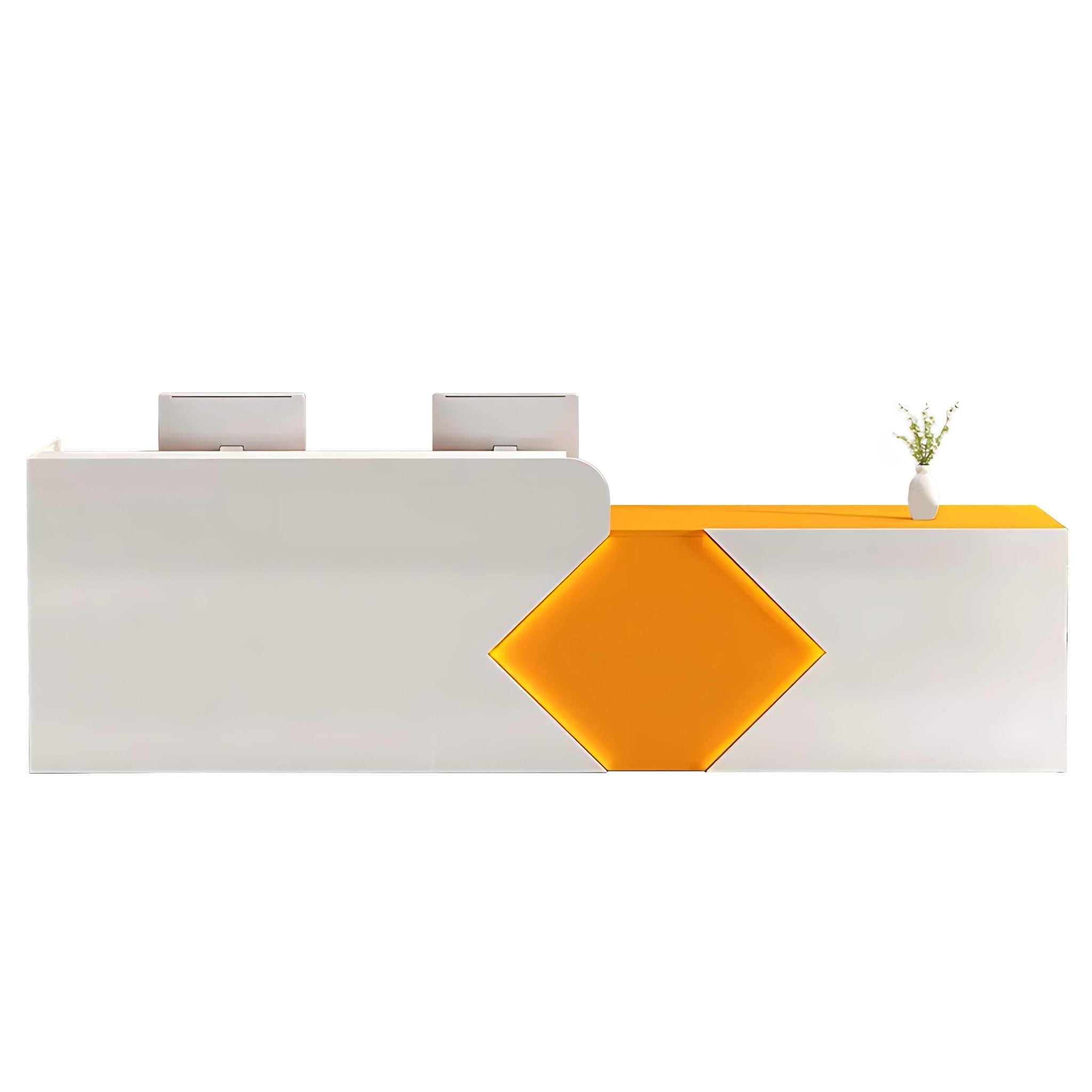 Simple Modern Rectangular Reception Desk - Maoters